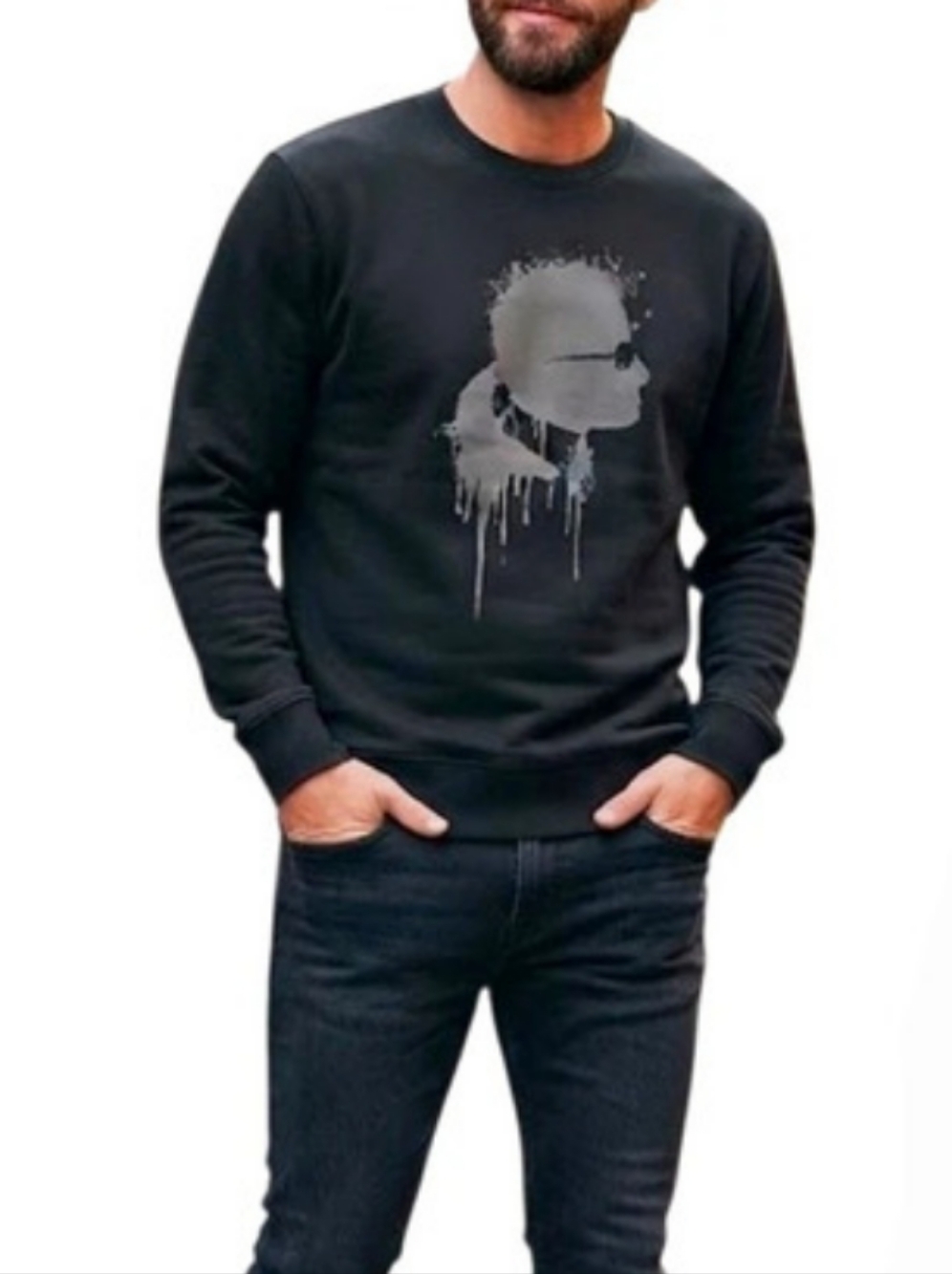 Karl Lagerfeld Graphic Sweatshirt Size Small